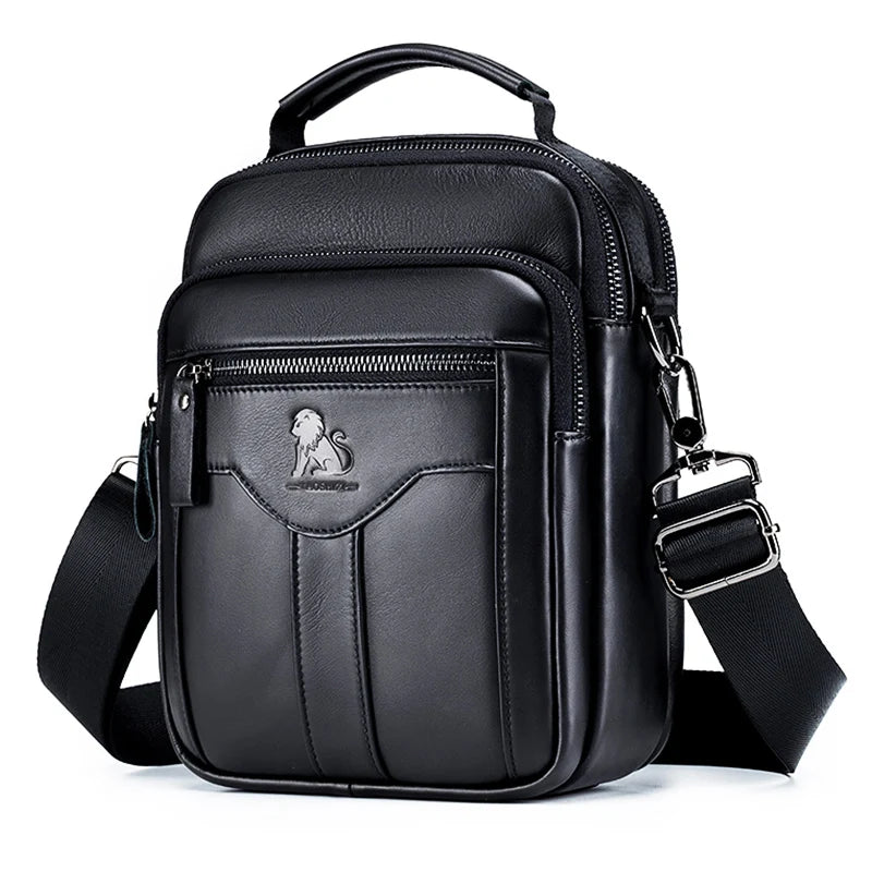 LAOSHIZI leather bag – Retro style with a modern twist