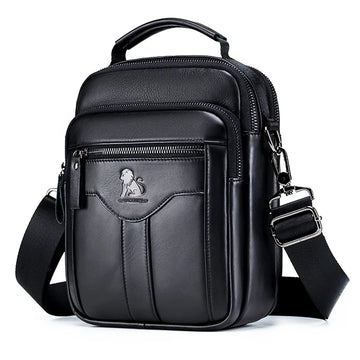 LAOSHIZI leather bag – Retro style with a modern twist