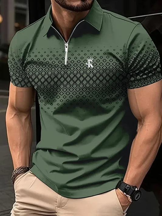 Men's Polyester Golf Polo Shirt