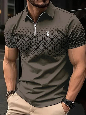 Men's Polyester Golf Polo Shirt